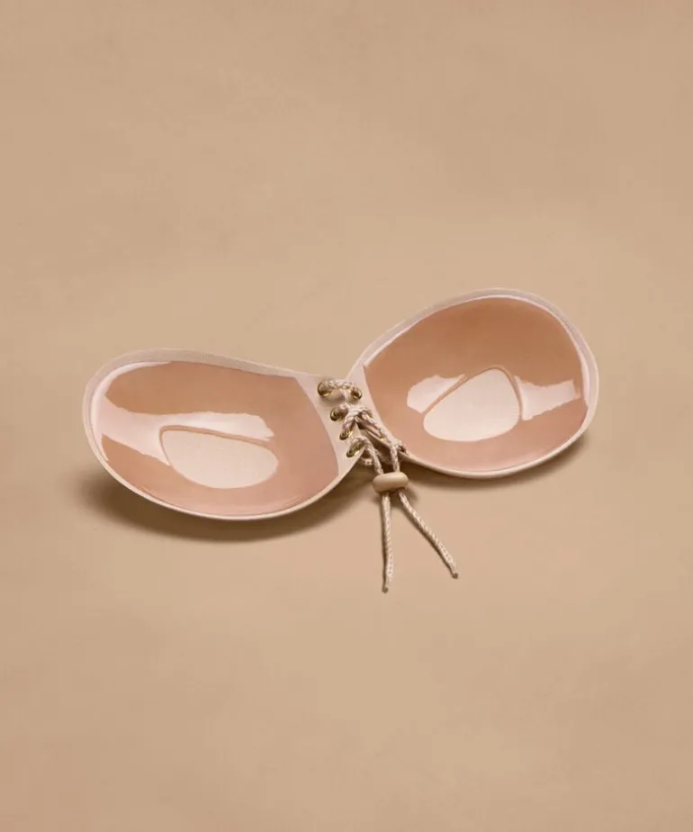 Adhesive Push-Up Bra - Beige
