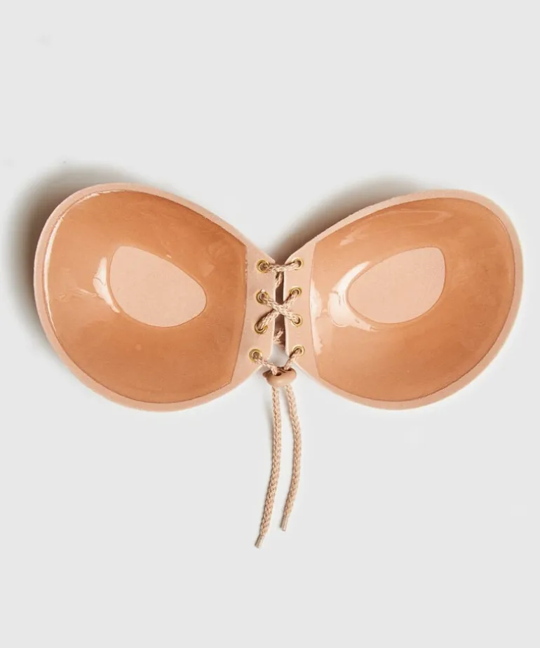 Adhesive Push-Up Bra - Beige