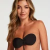 Adhesive Push-Up Bra - Black