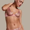 Alice non-padded underwired bra - Pink
