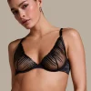 Alice non-padded underwired bra - Black