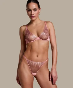Alice non-padded underwired bra - Pink