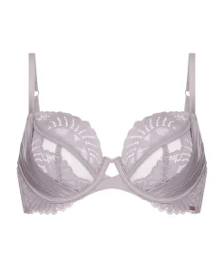 Almendra Non-padded Underwired Bra - Purple