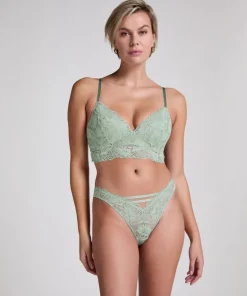 Andrea Padded Non-Wired Bra - Green