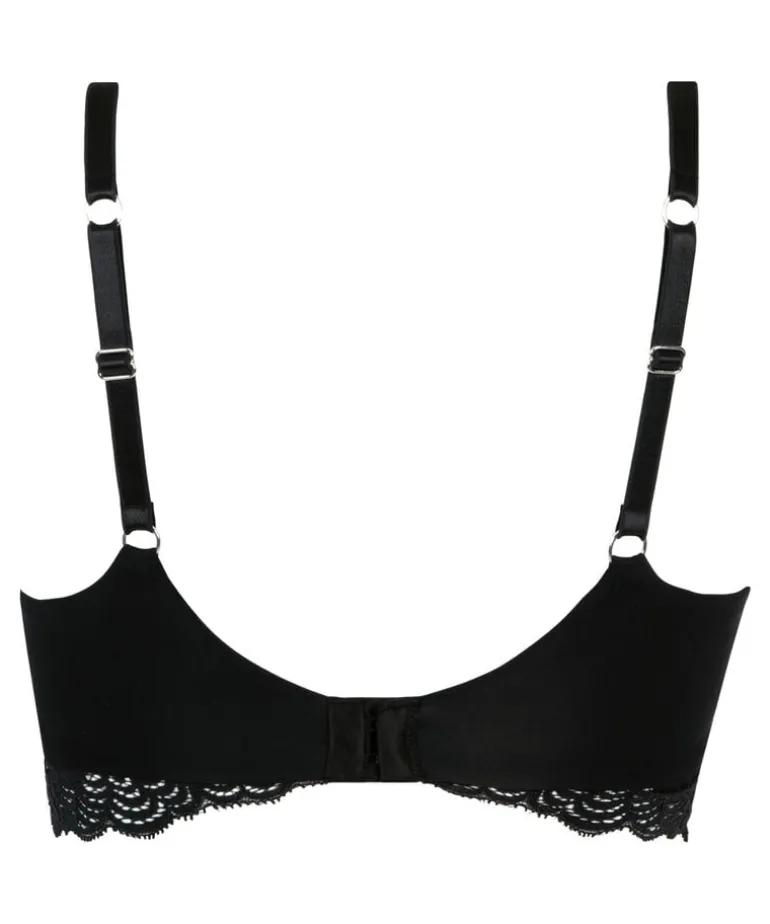 Andrea Padded Non-Wired Bra - Black