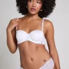 Angie Padded Strapless Underwired Bra - White