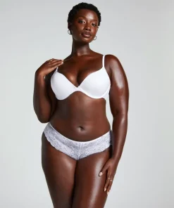Angie Padded Underwired Push-Up Bra - White