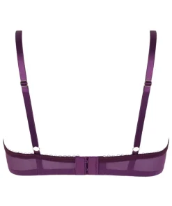 Anna Non-Padded Underwired Bra - Purple