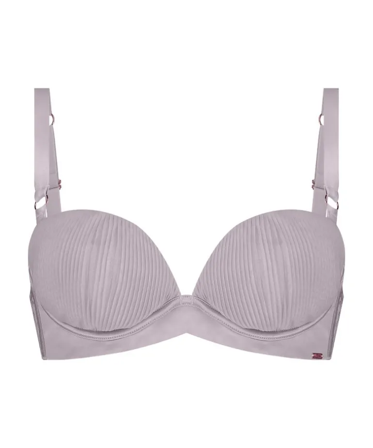 Antonia Padded Underwired Bra - Purple