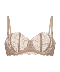 Anya Non-Padded Longline Underwired Bra - Brown