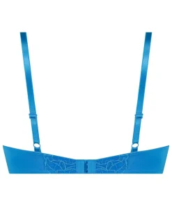 Anya Non-Padded Longline Underwired Bra - Blue