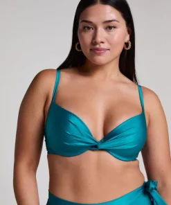 Aqua Bikini Top - Blue