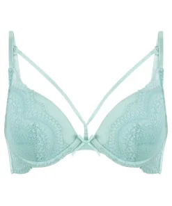 Ashley Padded Underwired Bra - Blue