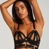 Athena Non-Padded Underwired Longline Bra - Black