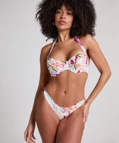 Ayanna Highleg Bikini Bottom - Red