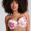 Ayanna Padded Underwired Bikini Top - Red