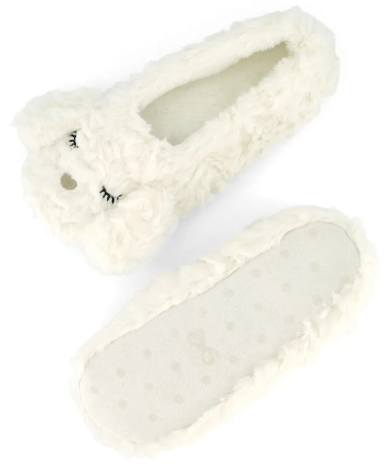 Ballerina slippers - White