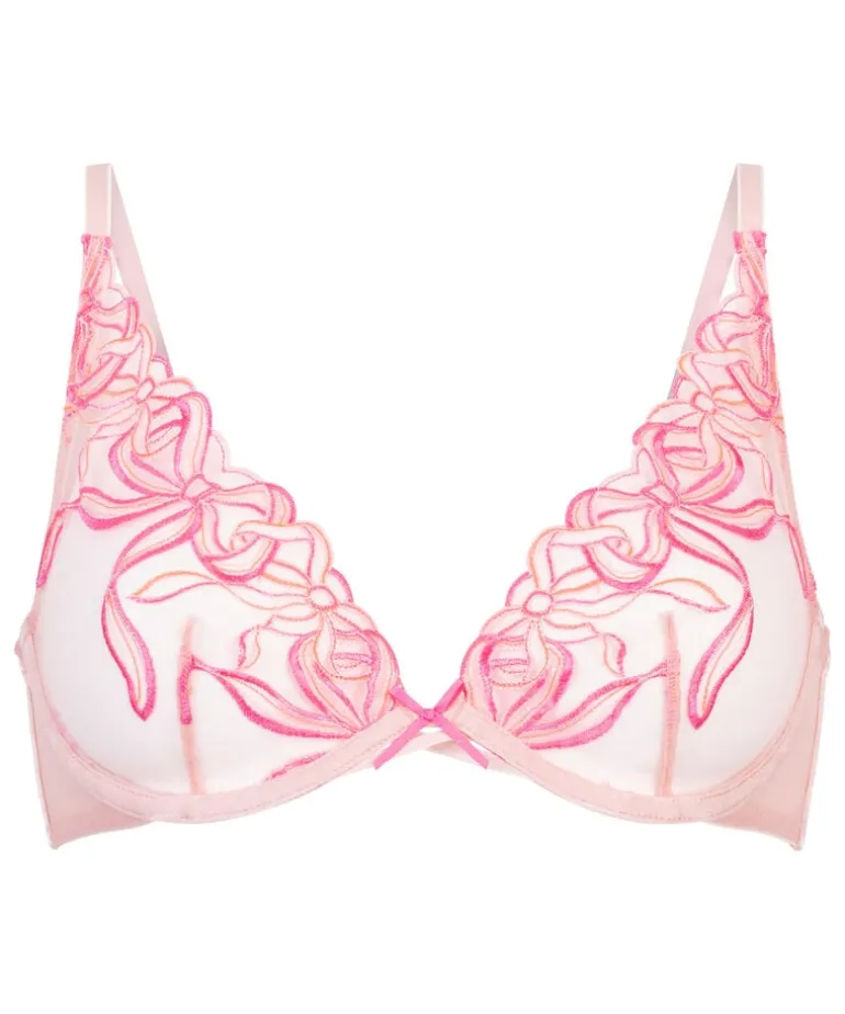 Beau Non-Padded Underwired Bra - Pink