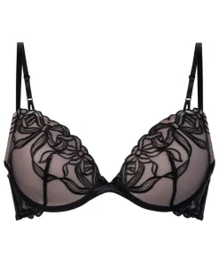 Beau Padded Underwired Bra - Black