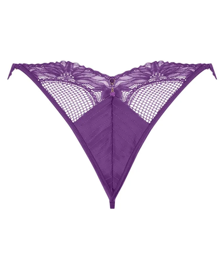 Belladonna Thong - Purple