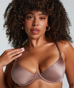 Blaze Non-Padded Underwired Bra - Brown