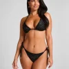 Boho Cheeky Bikinibottom - Black