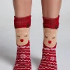 Boot Socks - Red