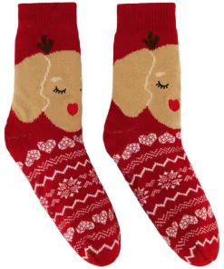 Boot Socks - Red