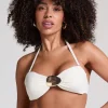 Cabo Bandeau Bikini Top - White