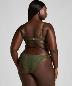 Cairo Non-padded Underwired Bikini Top - Green