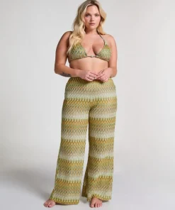 Cali Crochet Pants - Green