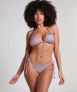 Cali Highleg Bikini Bottom - Pink