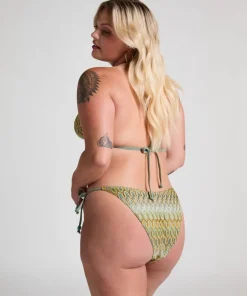 Cali Highleg Bikini Bottom - Green