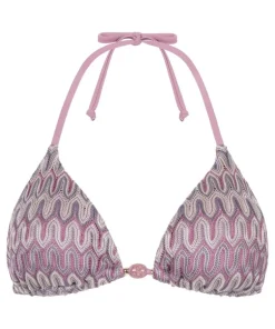 Cali Triangle Bikini Top - Pink