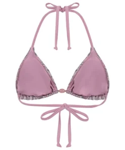 Cali Triangle Bikini Top - Pink