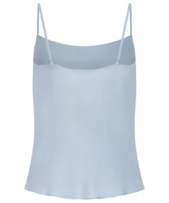 Cami Satin Minimal - Blue