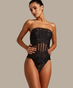 Chalice Corset - Black