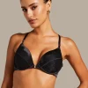Chalice Padded Push-Up Underwired Bra - Black