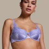 Charlie Padded Underwired Bra - Purple
