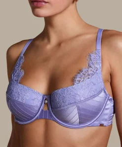 Charlie Padded Underwired Bra - Purple