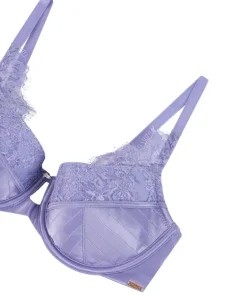Charlie Padded Underwired Bra - Purple