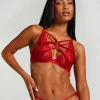 Chayna Non-Padded Underwired Bra - Red
