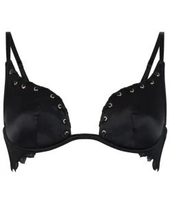 Cierra Padded Underwired Bra - Black