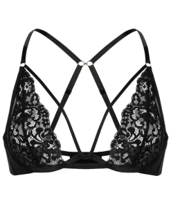 Cinnamon Non-Padded Underwired Bra - Black