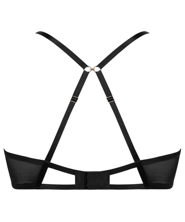 Cinnamon Non-Padded Underwired Bra - Black