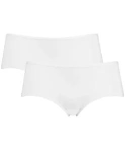 2 Cotton Boxers Kim - White