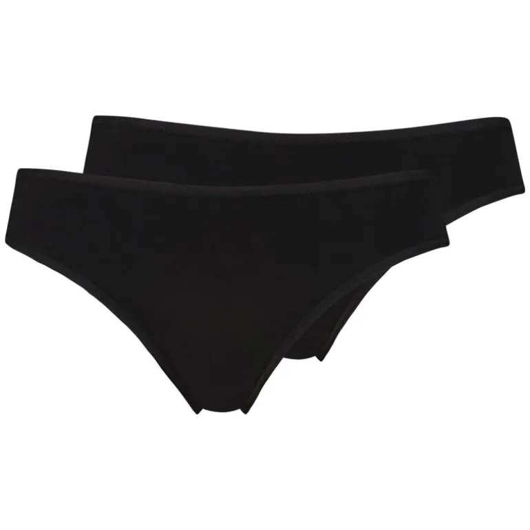 2 Cotton Briefs Kim - Black