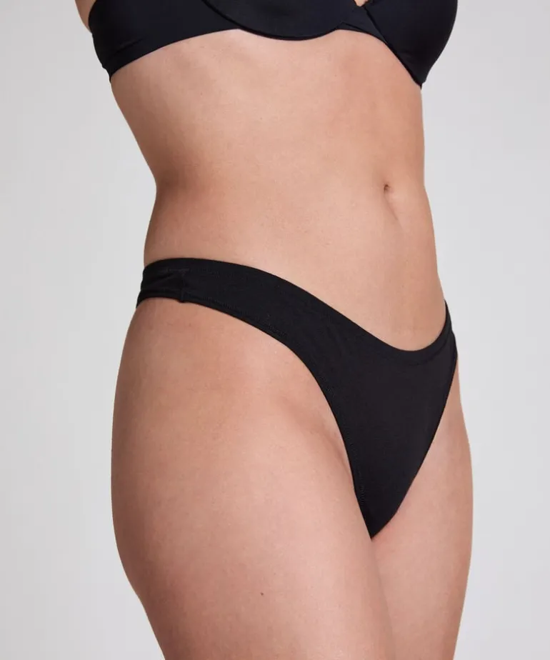 Cotton Kira Thong - Black