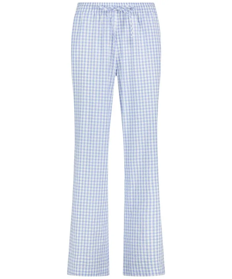 Cotton Pyjama Pants - Blue
