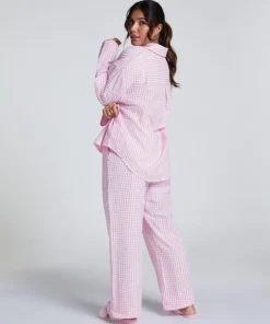 Cotton Pyjama Pants - Pink